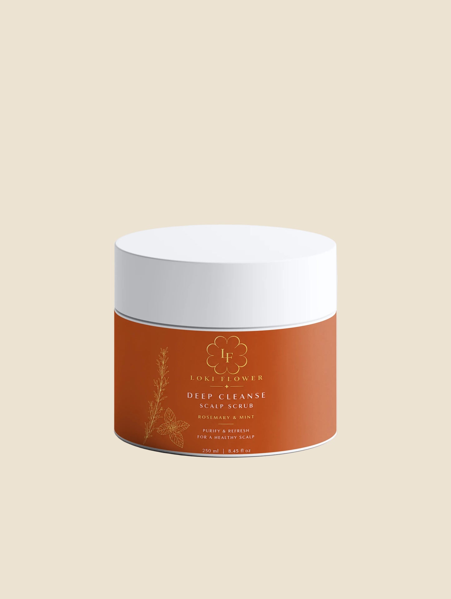 Deep Cleanse Scalp Scrub, Rosemary & Mint